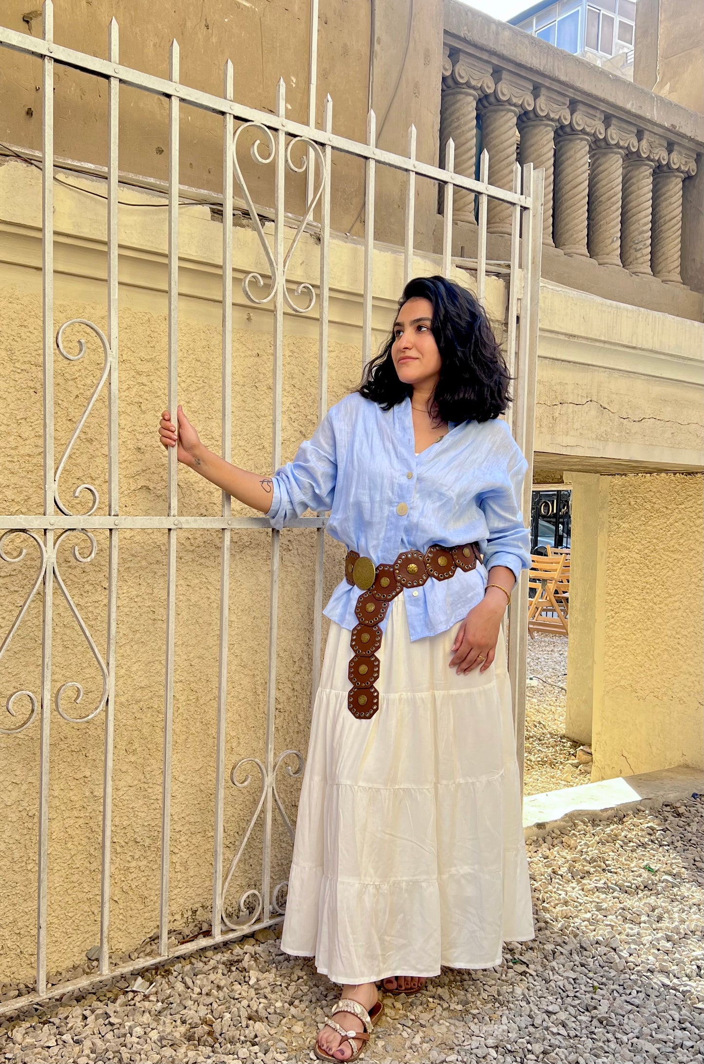 VELI Pre. White Skirt