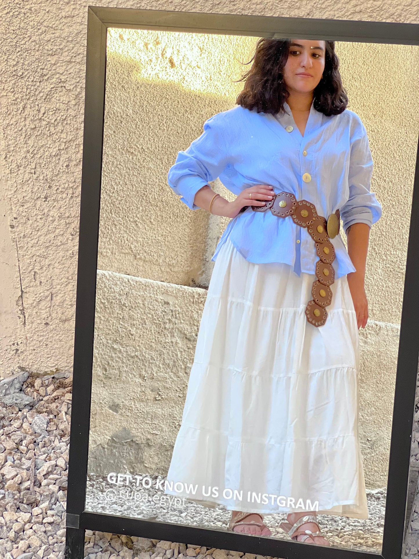 VELI Pre. White Skirt