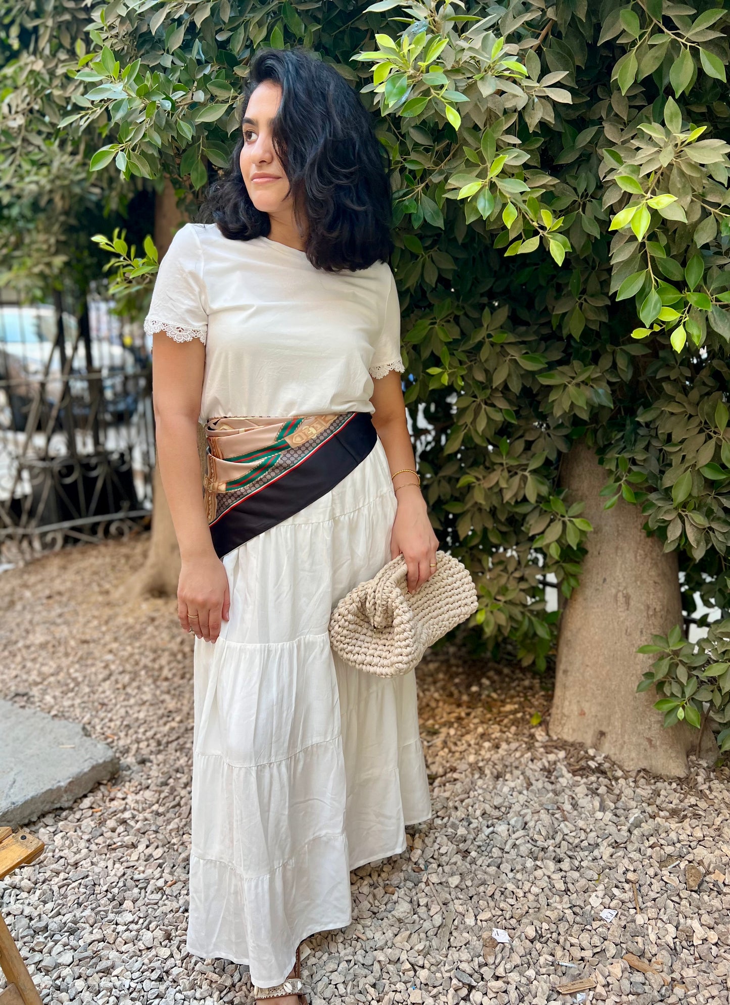 VELI Pre. White Skirt