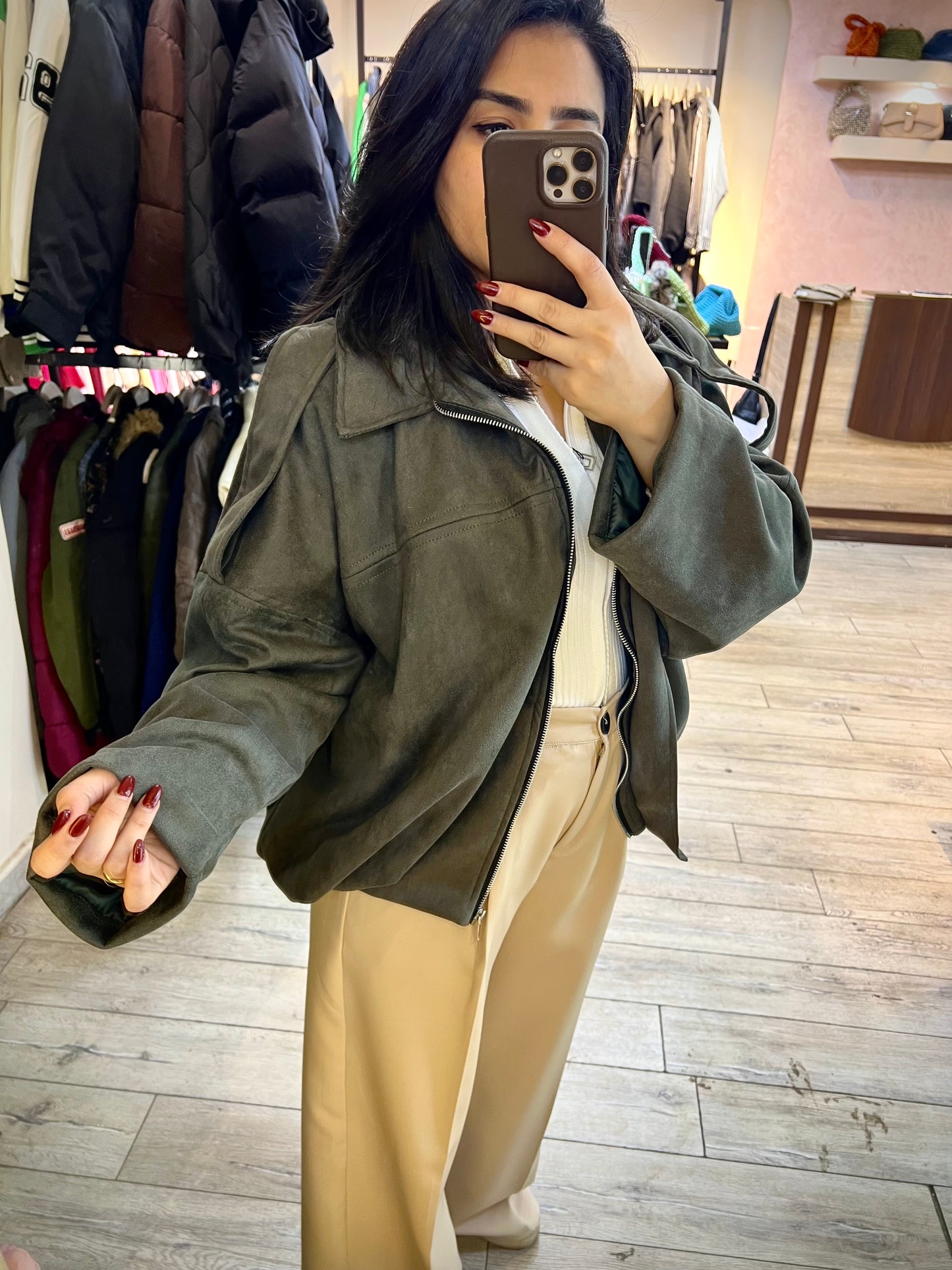 Jacket z sweede L -1