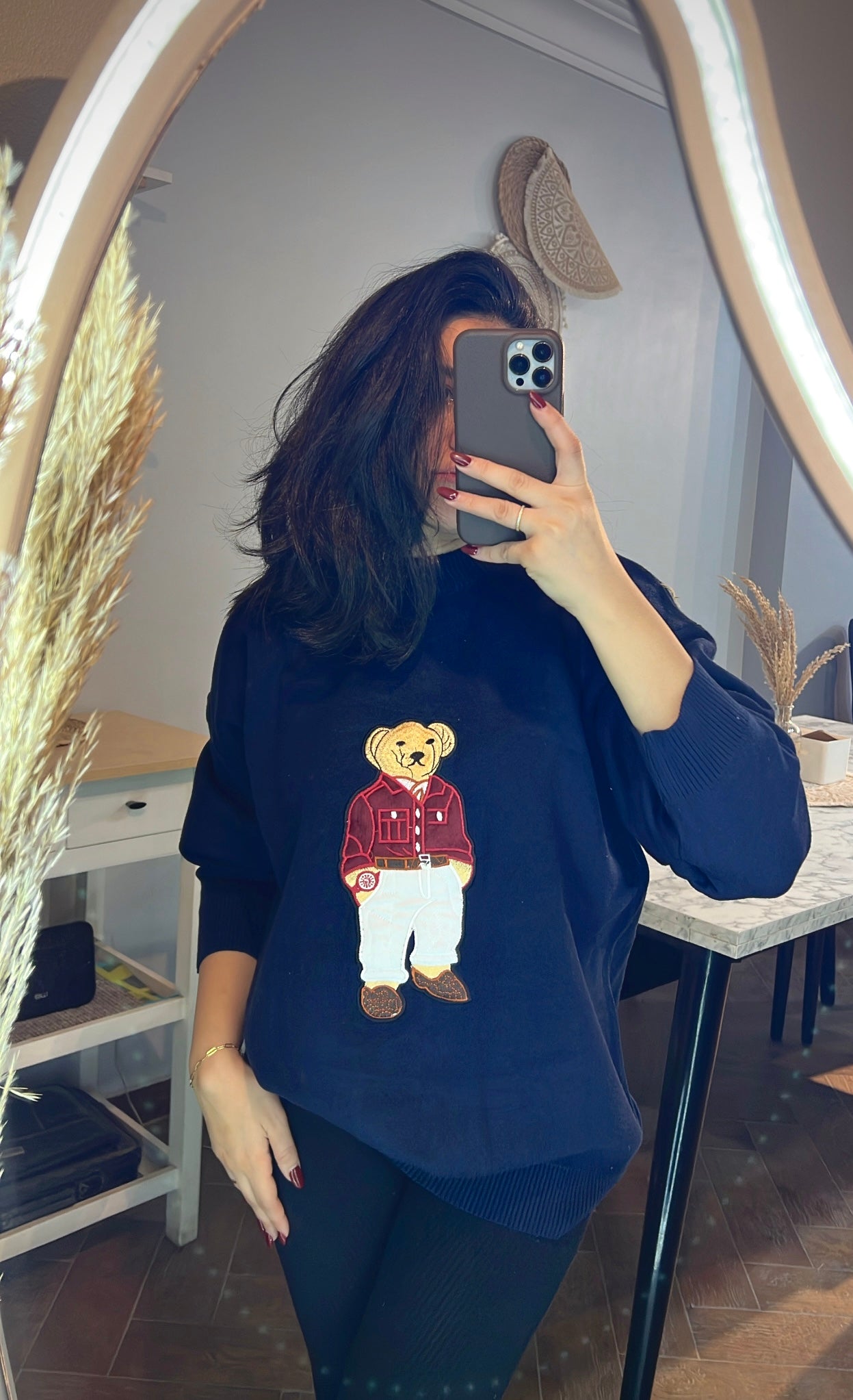 Pullover Teddy polo L-1