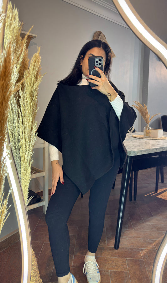 Scarf with collar L-1