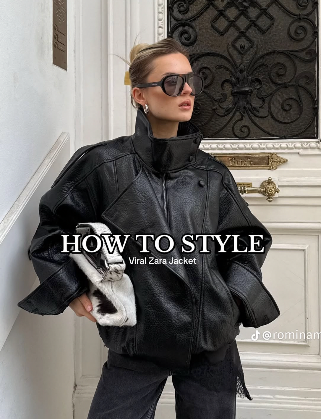 N Collection Za-Ra Jacket Leather