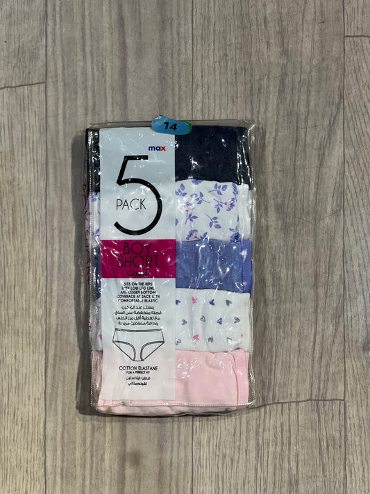 Pack of 5 panty MAX 9