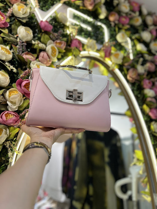Go- nickel hand pink bag