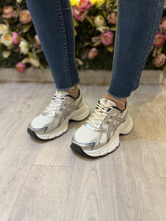 Asics Shoes Navy