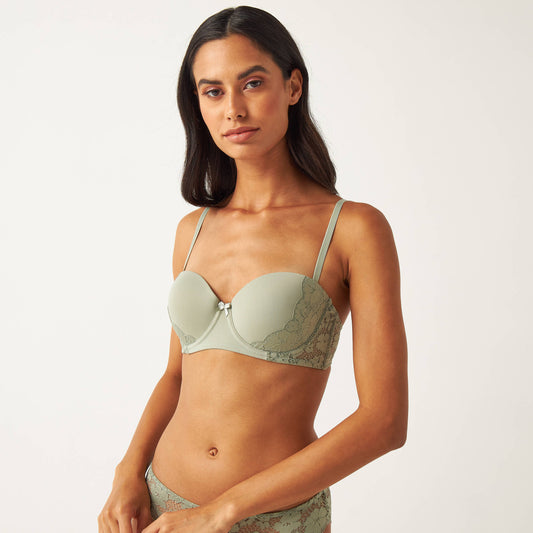 Bra Max.9 Green dantel push