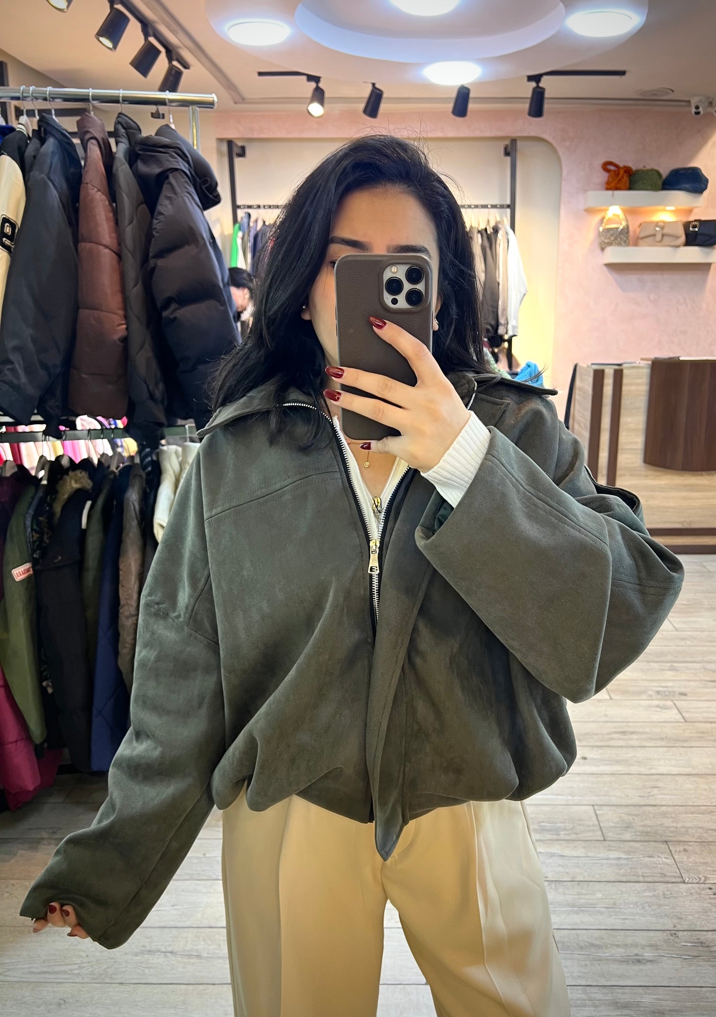 Jacket z sweede L -1