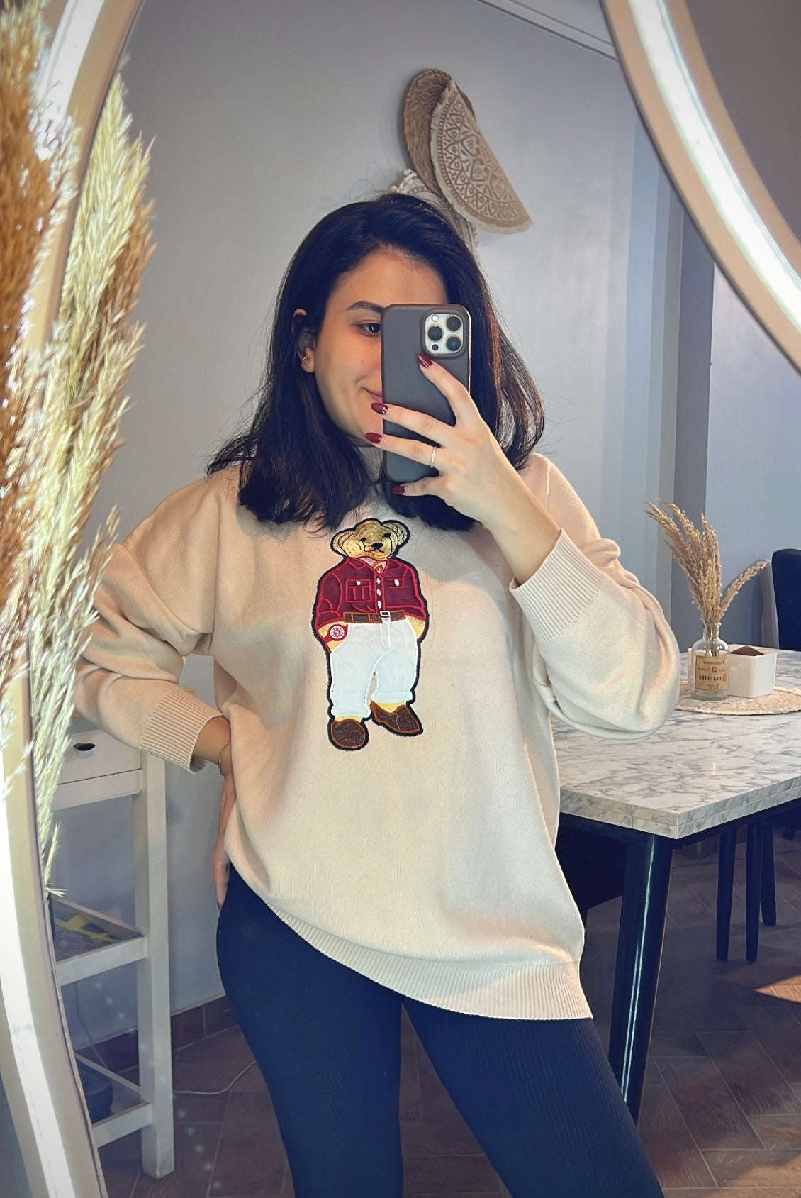 Pullover Teddy polo L-2