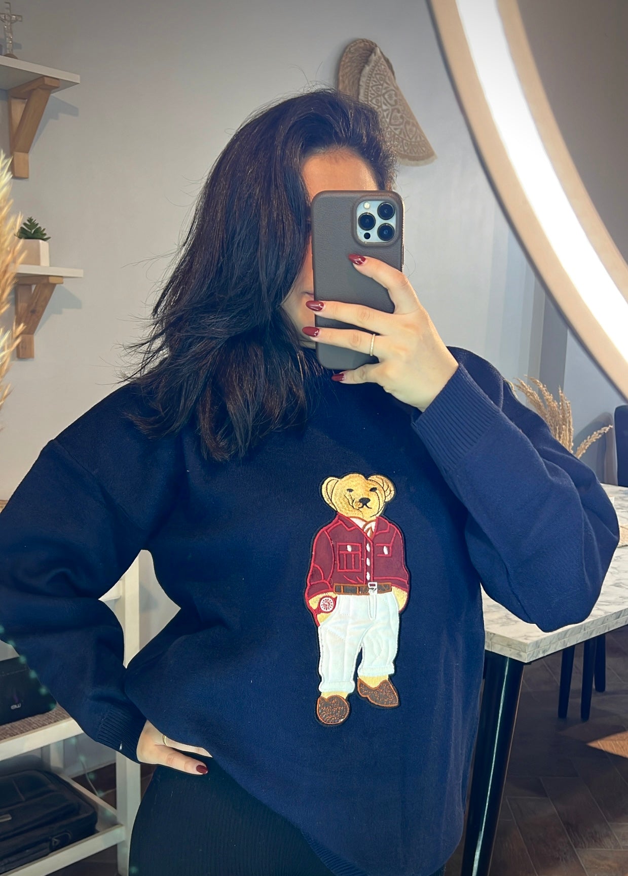 Pullover Teddy polo L-1