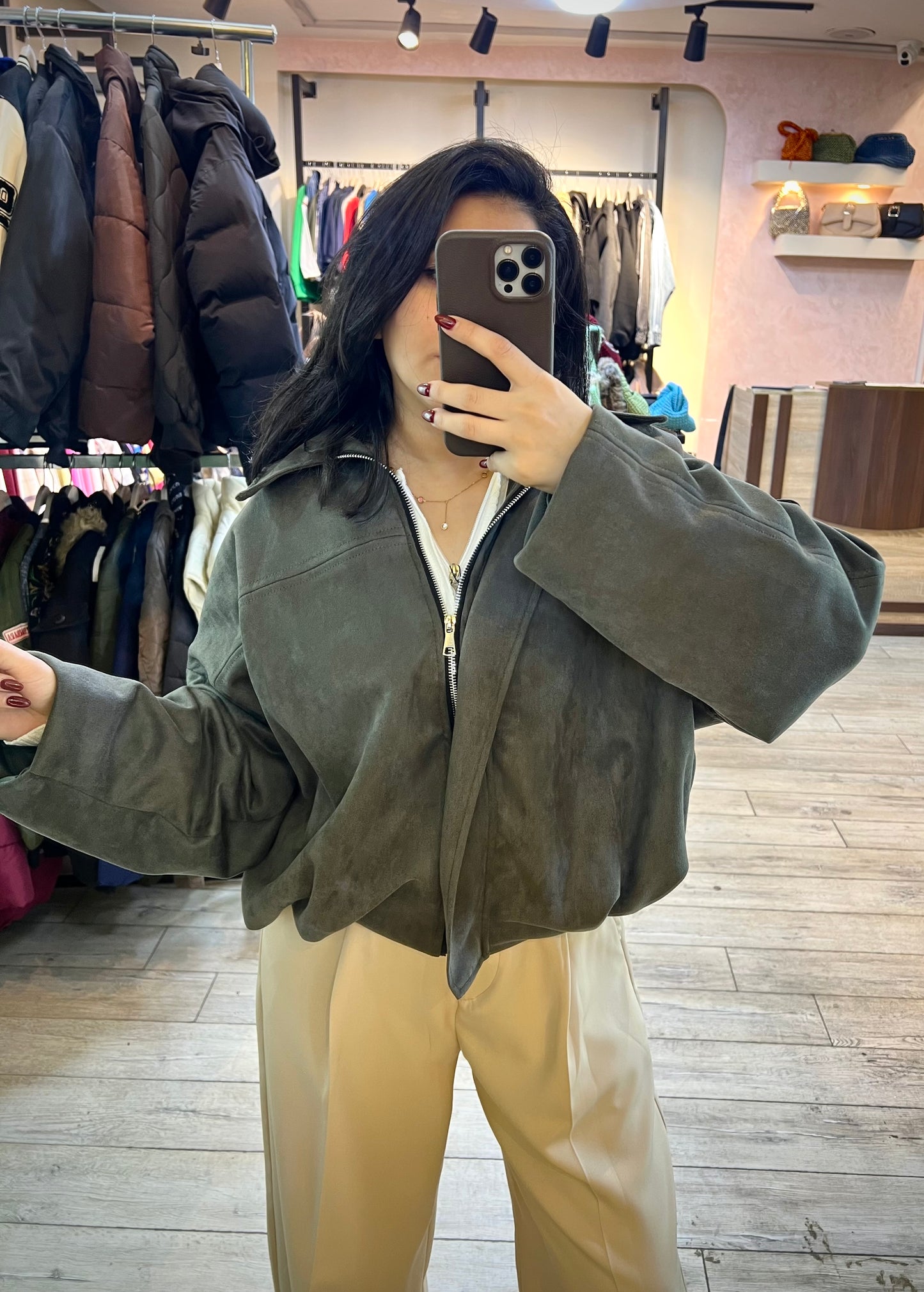 Jacket z sweede L -1