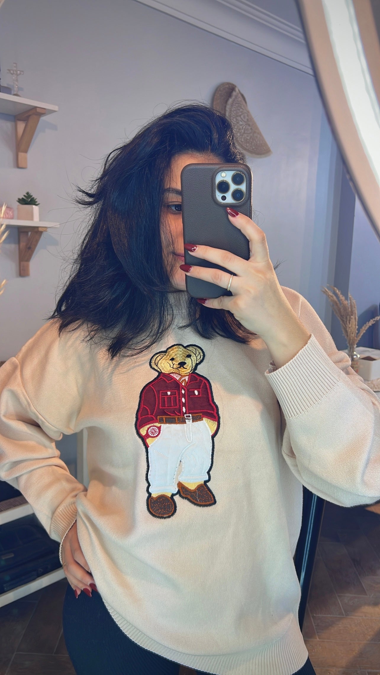 Pullover Teddy polo L-2