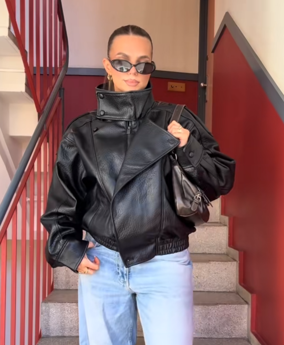 N Collection Za-Ra Jacket Leather