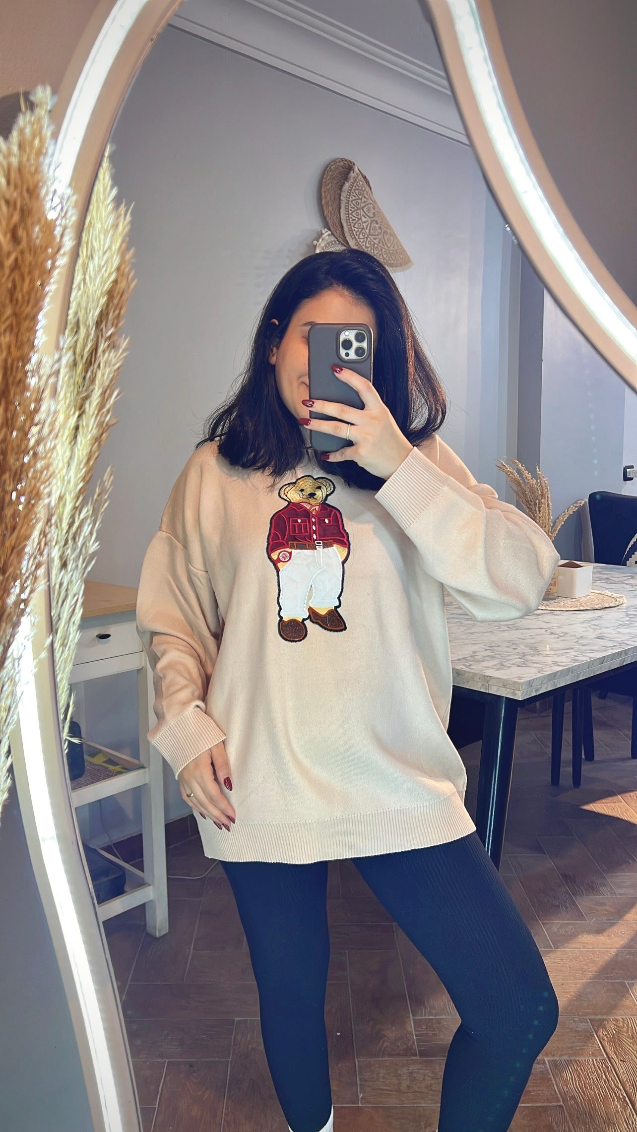 Pullover Teddy polo L-2