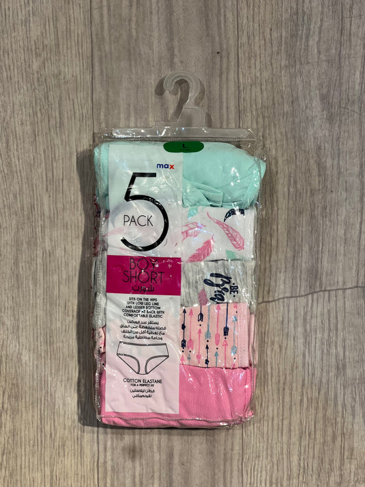 Pack of 5 panty MAX 7