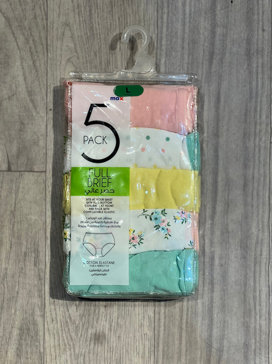 Pack of 5 panty MAX 6