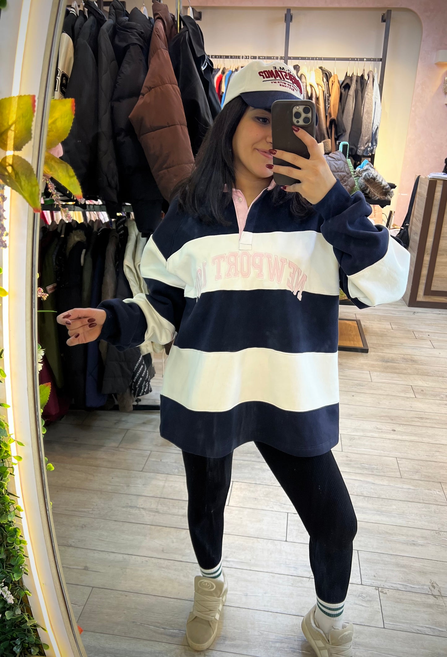 Sweatshirt Striped L-2
