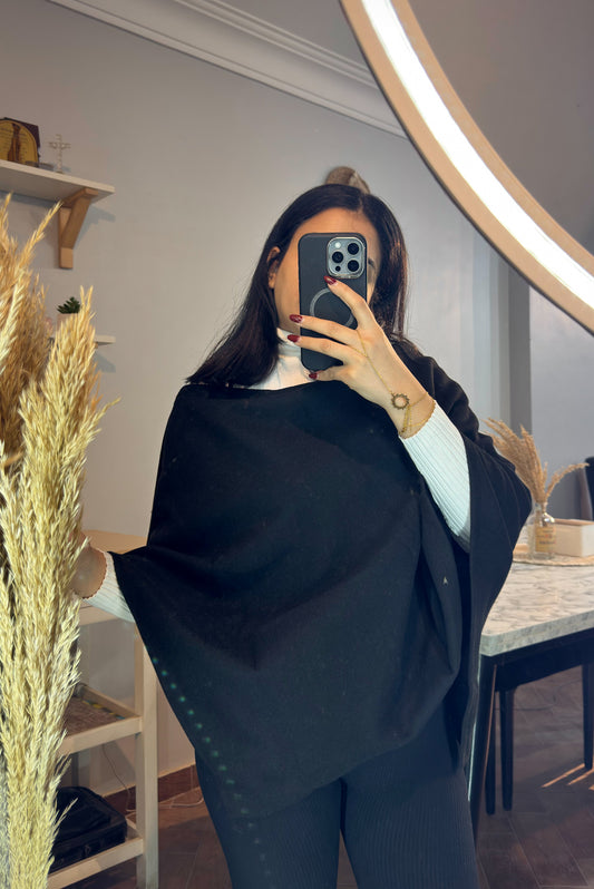 Scarf with collar L-1