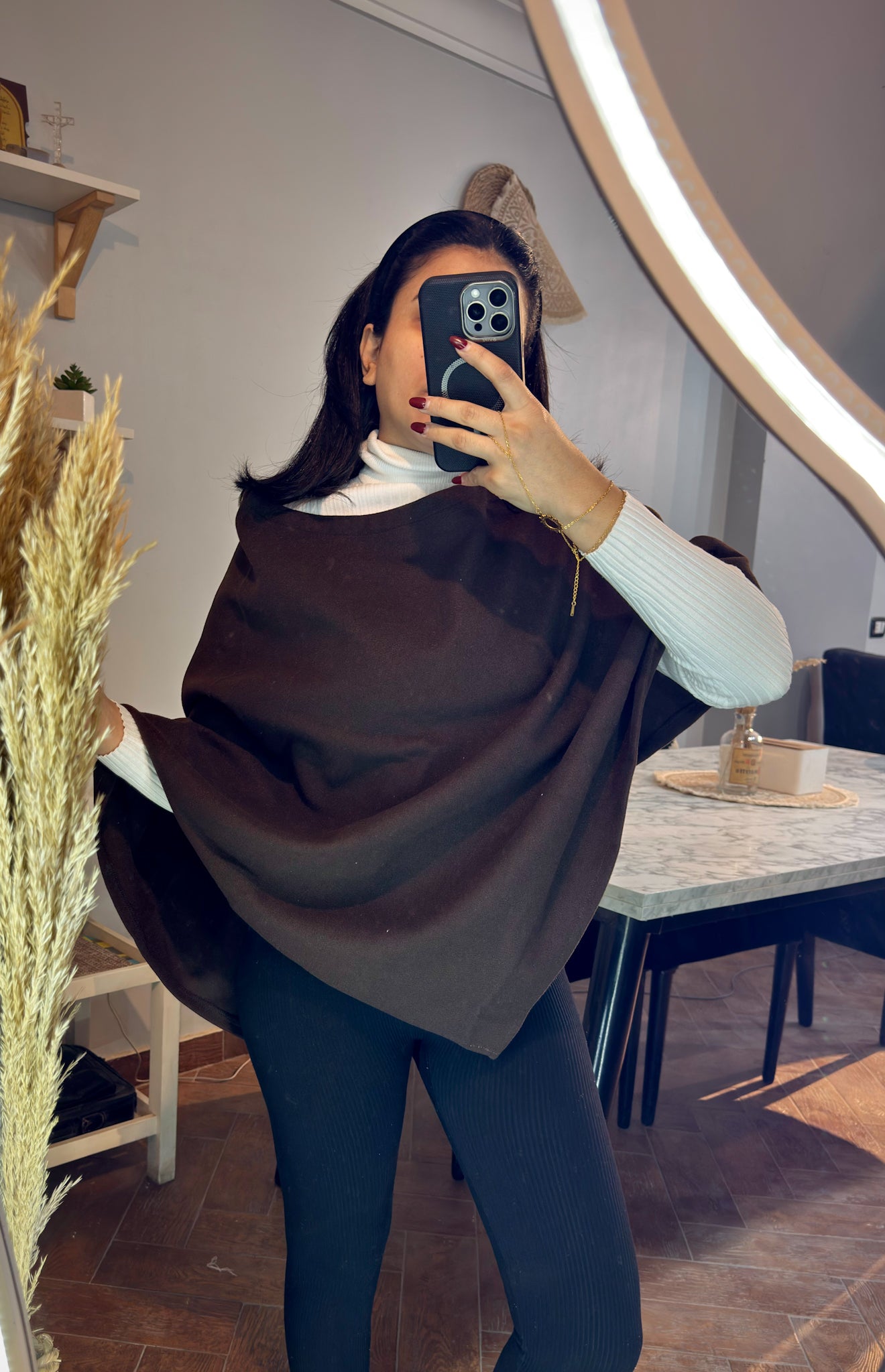 Scarf with collar L-2