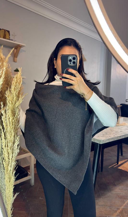 Scarf with collar L-4